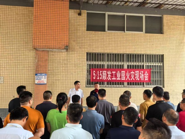 现场说法,以案促改,东凤镇召开火灾警示教育现场会