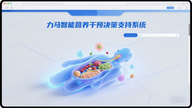 力马智能营养干预系统助力个性化健康管理
