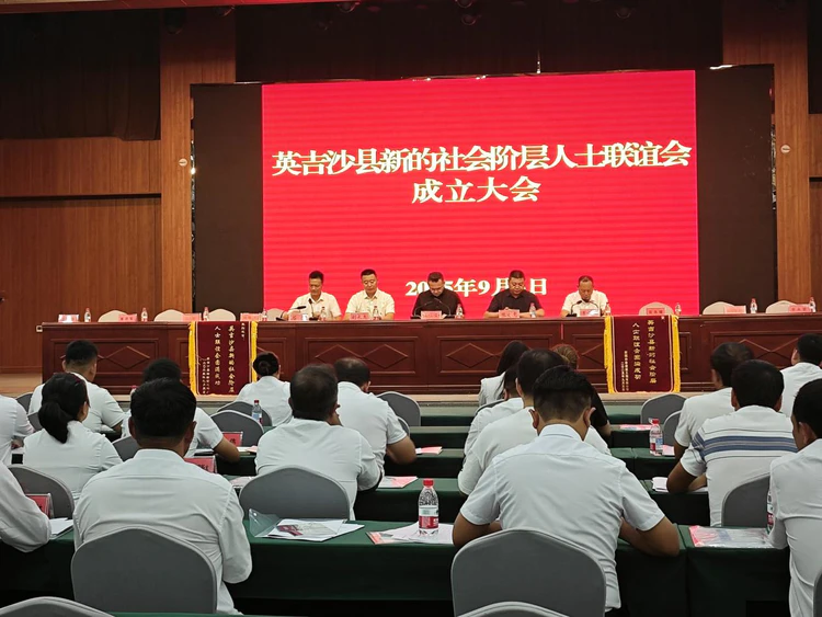 英吉沙县新的社会阶层人士联谊会成立 凝聚新力量赋能高质量发展