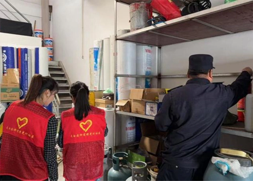 织密居民安全”防护网” 珠山区太白园街道开展安全生产大排查