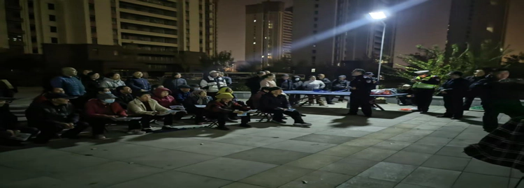 交通安全宣传进社区 东城街道筑牢平安出行“防护网”