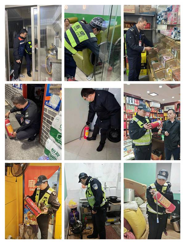 东升大队发动村（社区）15个组深入辖区开展夜查行动