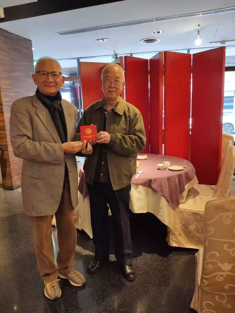 钮则坚携黄埔后代聚首台北 延续抗战与黄埔精神