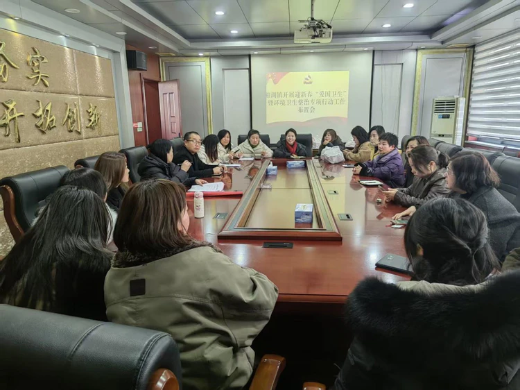 浮梁湘湖镇开展迎新春“爱国卫生”暨环境卫生整治专项活动