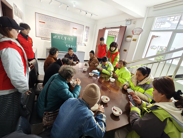 【网络中国节·周路口元宵】金家弄社区开展“喜乐元宵 共享汤圆”元宵节主题活动