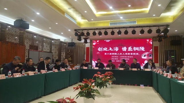 创业上海 情系铜陵  ——第六届在沪铜陵精英新春峰会圆满举行