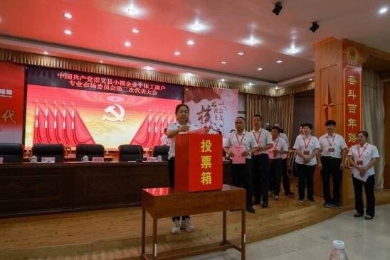 凝心聚力 蓄势启航——崇义县“小个专”党委换届选举圆满完成
