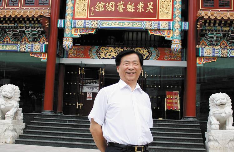 吴东魁的作品潇洒豪放轻松和谐