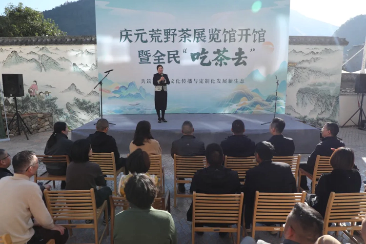 茶香万里,共筑未来——庆元荒野茶展示馆昨日开馆,“产业共富 臻野茶盟”正式成立