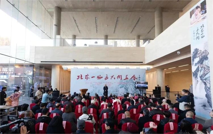 “北宗一脉方大开画展”在津开幕