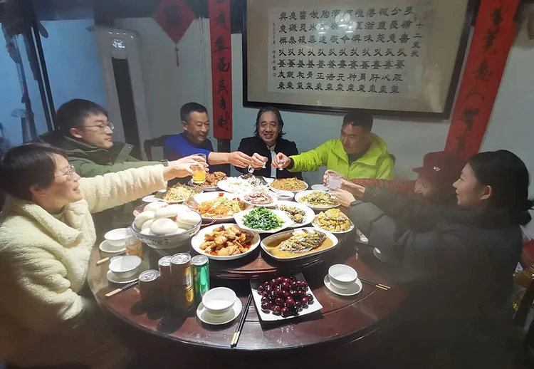 两岸一家亲  游埠村民连续三年家宴相邀诠释真情