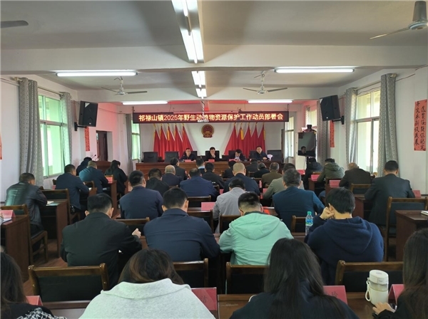 于都县祁禄山镇开展鸟类等野生动物保护专项整治行动