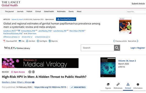 21%男性感染高危HPV！基于男性HPV相关疾病负担与防控短板的创新方案