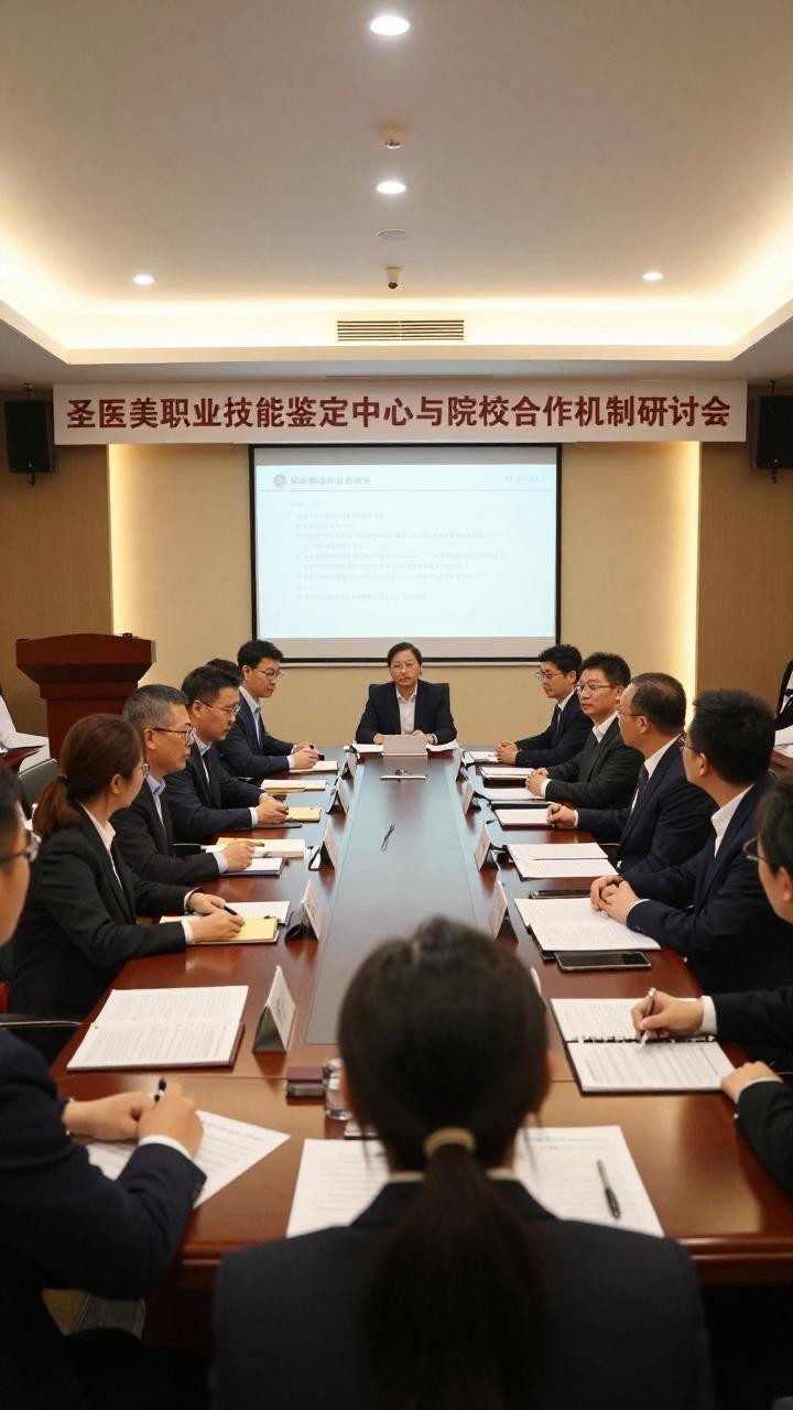 产教融合育人才 标准赋能促就业——圣医美职业技能鉴定中心与院校共建美业人才培养 产教融合育人才 标准赋能促就业——圣医美职业技能鉴定中心与院校共建美业人才培养