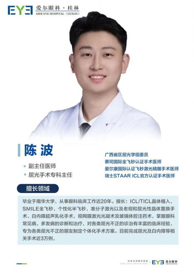 桂林主流近视手术解析：全飞秒、全光塑、EVO ICL 怎么选？