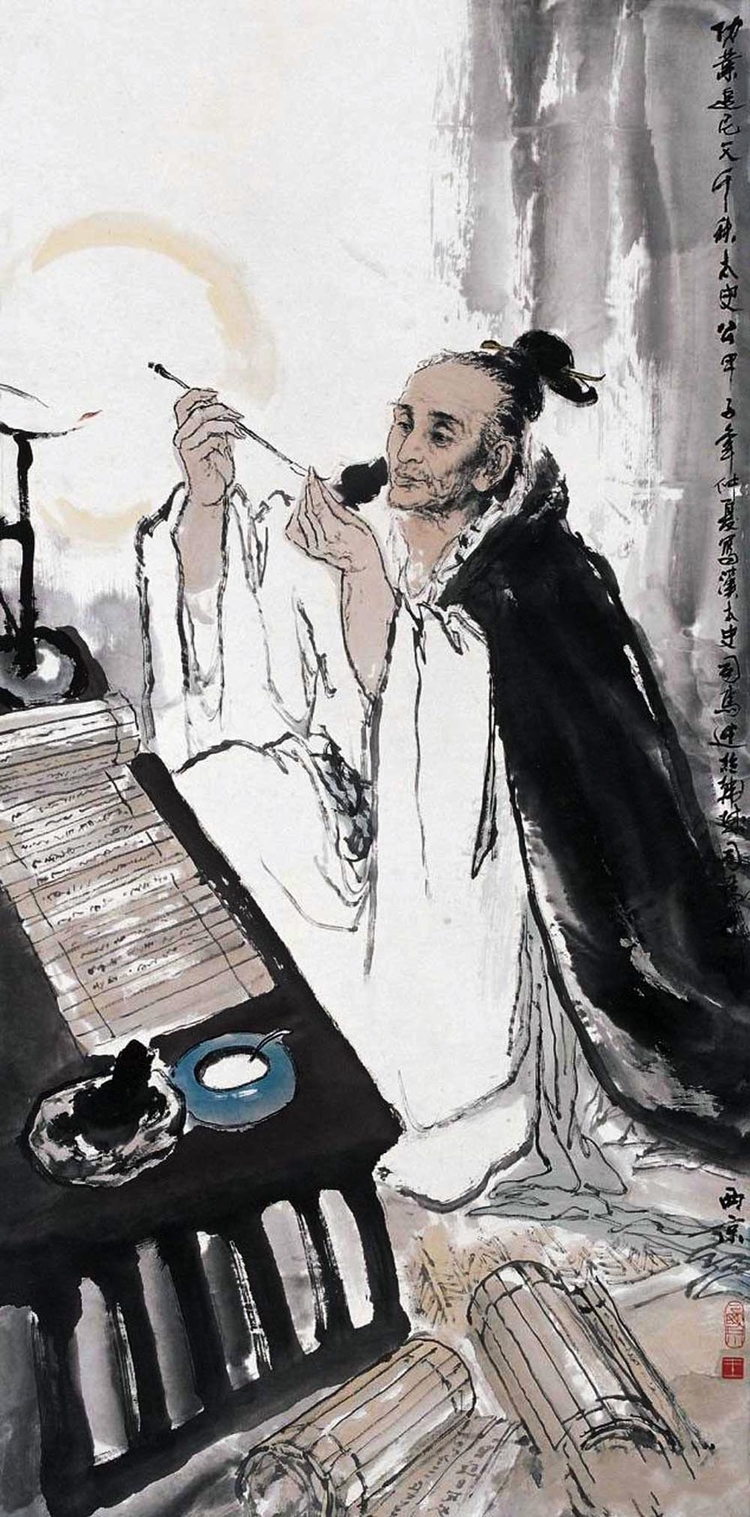 《司马迁》 149cm×68cm 1984.jpg