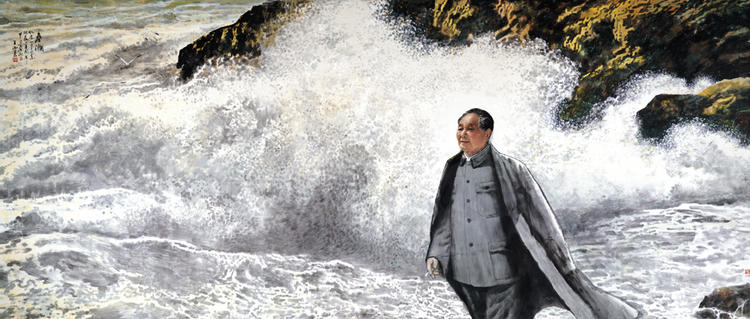 4《春潮》 270cm×700cm  2004.jpg