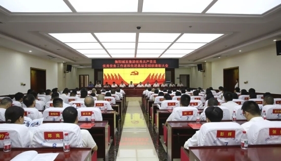 湖南衡阳城发集团召开庆祝中国共产党成立105周年暨“两优一先”表彰大会