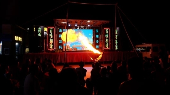 玉湖集团的冷链园区有了新动向，藏在园区里的襄阳夜宵街