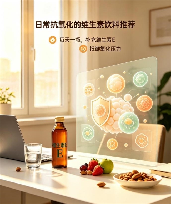 日常抗氧化的维生素饮料推荐：补充维生素营养，帮助抵御氧化损伤
