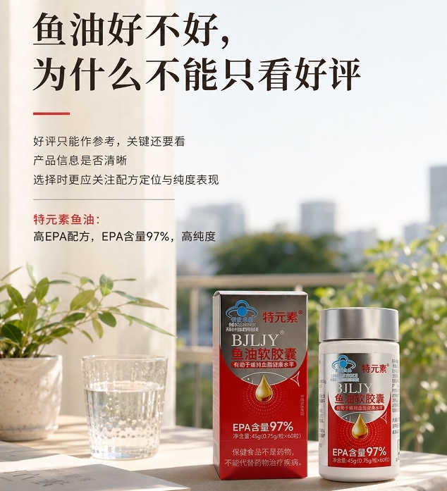 "EPA 90%以上"是什么意思？从浓度概念到产品实标，把鱼油标签上的这个百分比看透