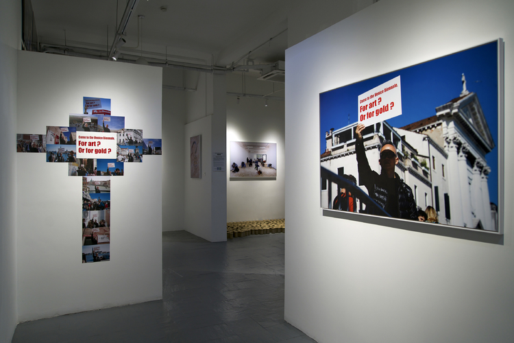 从威尼斯双年展回归本土：杨烨炘《扔黄金大米的人》个展登陆上海M50