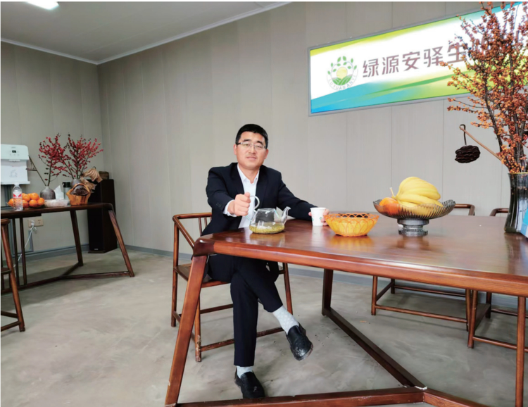 陕西绿源安驿生物科技有限公司董事长冯兴虎