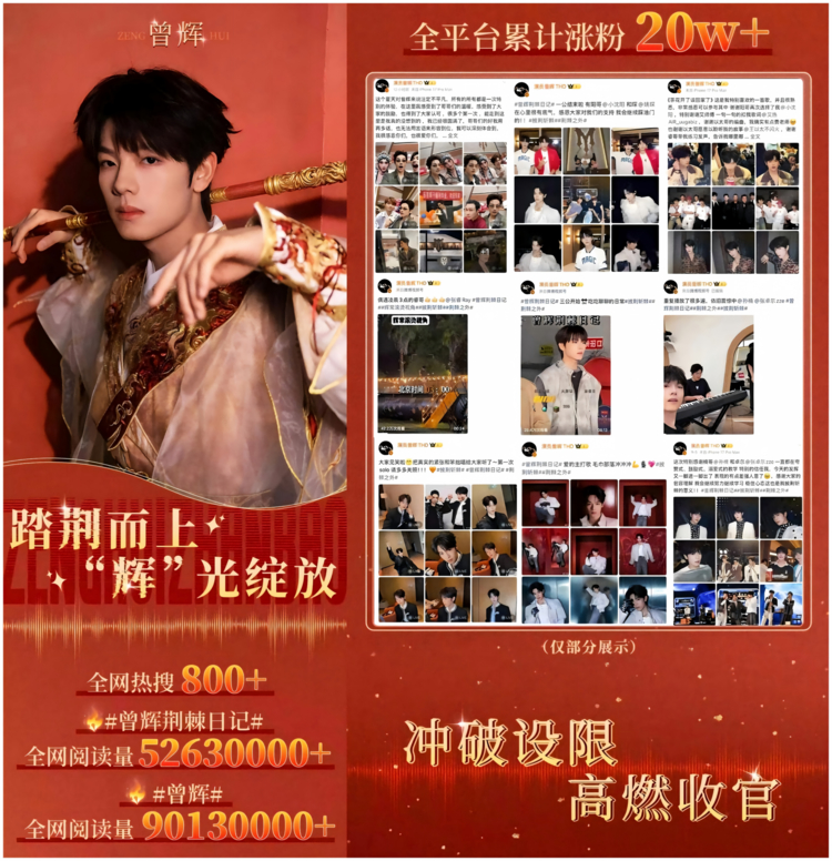曾辉《披荆斩棘》之后热度不减，商务与综艺资源密集落地