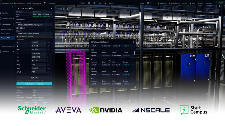 施耐德电气与生态伙伴将NVIDIA Omniverse DSX Blueprint 落地AI工厂